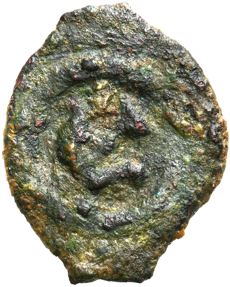 Judaea, Lepton (Wdowi Grosz), Alexander Jannaeus 104 - 76 r. p. n. e., Jerozolima